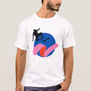 T-shirt Urban Flow - Patiner les Abstraites vibrations