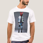 T-shirt "Urban Fusion Wizard : Keith Haring x Bape Logo T (Devant)