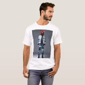 T-shirt "Urban Fusion Wizard : Keith Haring x Bape Logo T (Devant entier)