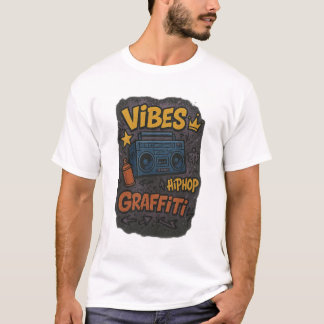 T-shirt Urban Graffiti Energy – Vibrant Streetwear Art Des