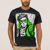 T-shirt Urban Manga Hero - Bold, dynamique et uniq (Devant)