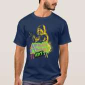 T-shirt Urban Street Art Neon Splash (Devant)