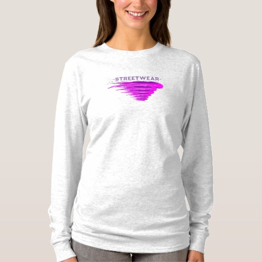 T-shirt "Urban Vibes" Strewear Manche longue (Devant)