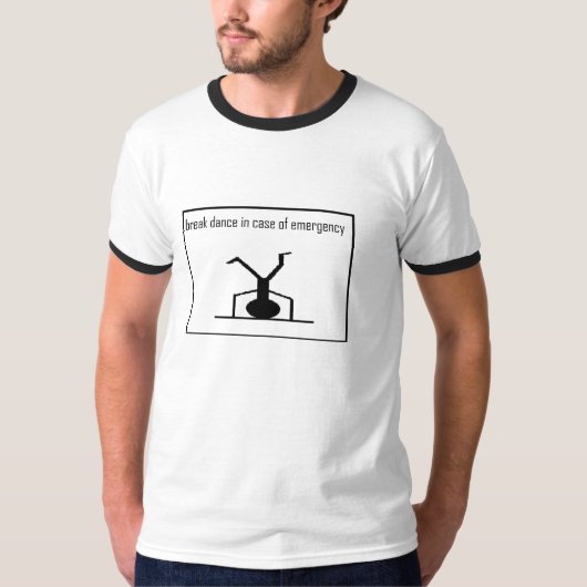 T-shirt Urgence de danse de coupure (Devant)