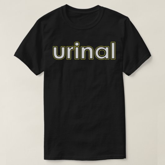 T-shirt urinaire (Design devant)