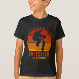T-shirt Urne de skateboarders d'Amsterdam Skateboard 4