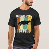 T-shirt Uromastyx Geyri Spiny Tail Lizard Agama Desert M (Devant)