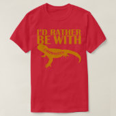 T-shirt Uromastyx reptile lézard animal de compagnie terra (Design devant)