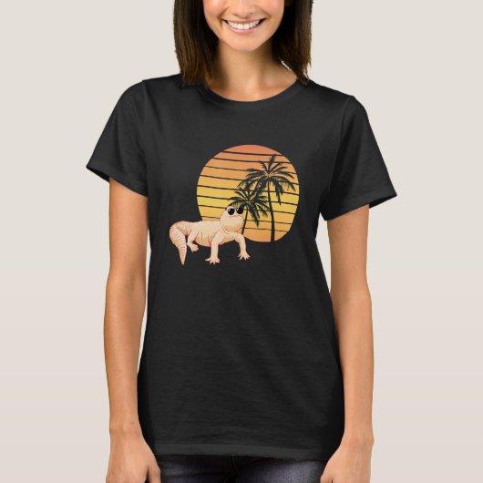 T-shirt Uromastyx Summer Sunset Uromastyx Desert Agame Pe (Devant)
