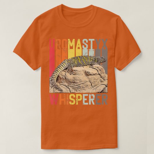 T-shirt Uromastyx Whisperer Agama Desert Lizard (Design devant)