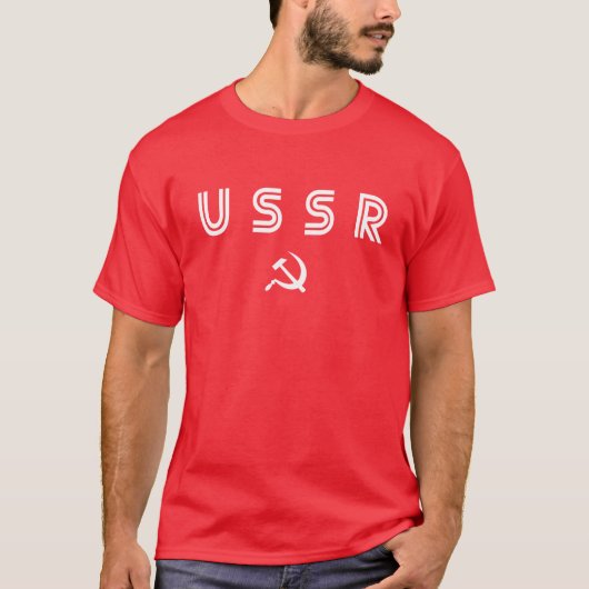 T-shirt URSS Rétro (Devant)