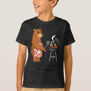 T-shirt Ursu La Gratar Mici cu Mustar Mititei Drôle