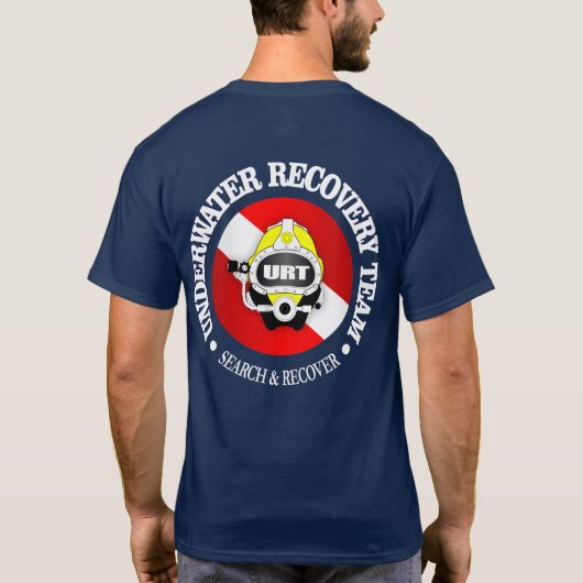 T-shirt URT (équipe de récupération sous-marine) (Dos)