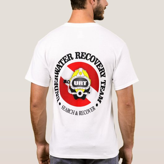 T-shirt URT (équipe de récupération sous-marine) (Dos)