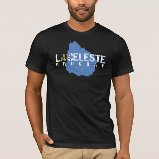 T-shirt Uruguay La Celeste Tee (Devant)