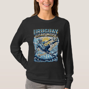 T-shirt Uruguay Mode Goal Skeleton Striker Nations Dynamiq