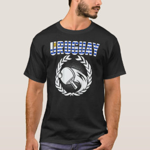 T-shirt Uruguay Ping Pong   Support du tennis de table uru
