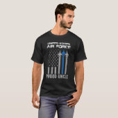 T-shirt Us Air Force Proud Uncle Proud Air Force Uncle V (Devant entier)
