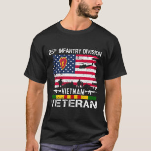 T-shirt US Army 25th Infantry Division Vietnam Vétérinaire