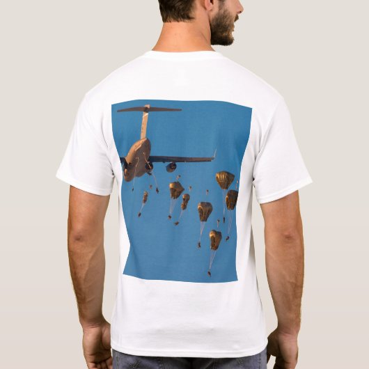 T-shirt US COMBAT SQUAD - US Airborne (Dos)