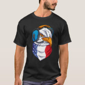 T-shirt US Eagle Head American (Devant)