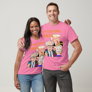 T-shirt US Election- Trump.Sanders.Hillary.