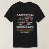 T-shirt US Flag Men (Design devant)