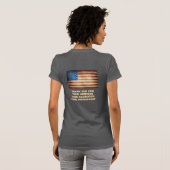 T-shirt US MILITARY - Thank You (Dos entier)