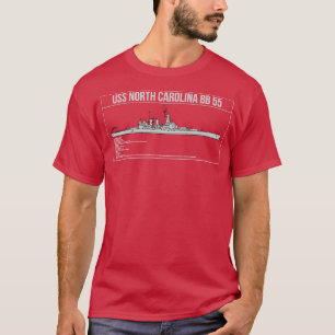 T-shirt US North olina BB 55