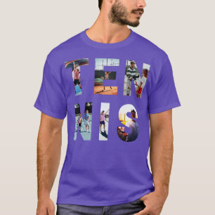T-shirt US Open Photographic Sunset Lettres Tennis