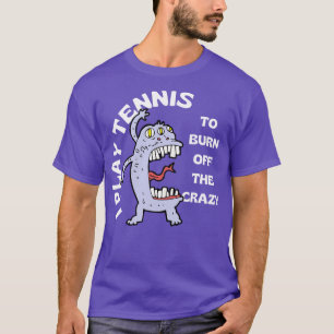 T-shirt US Open Play Tennis Pour Brûler Le Crazy 1