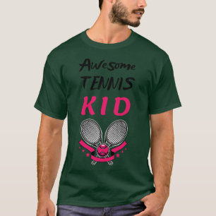 T-shirt US Open Tennis Kid Racket et Ball 3