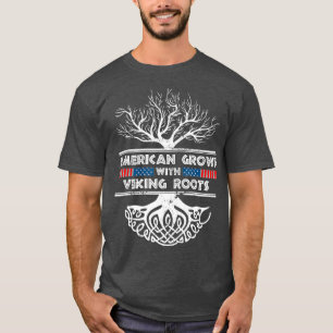 T-shirt US Pride Viking Soul Warrior Valhalla Valkyrie Gif