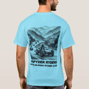 T-shirt US Spyder Ryders - Blue Ridge Parkway