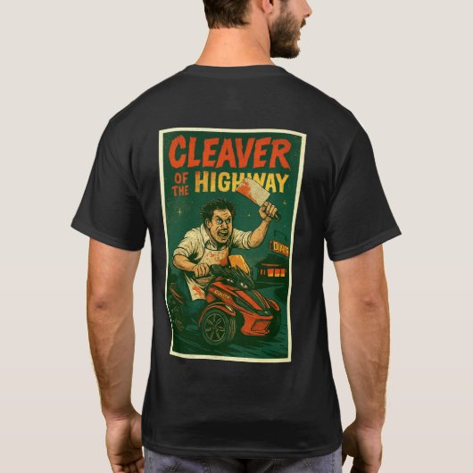 T-shirt  US Spyder Ryders - Cleaver Of The Highway (Dos)