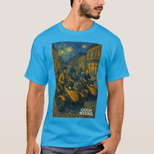 T-shirt US Spyder Ryders - Gogh Ryde 02 (Devant)