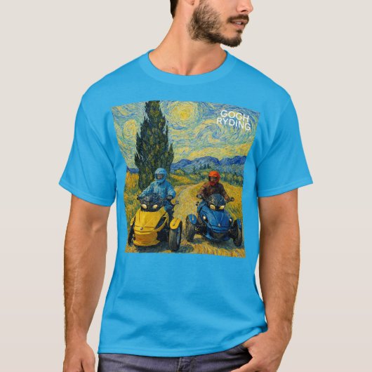 T-shirt US Spyder Ryders - Gogh Ryde 05 (Devant)