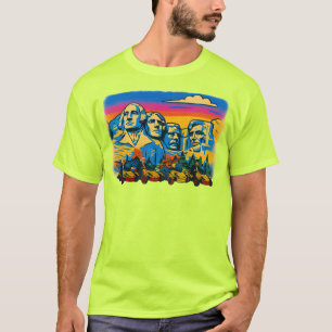T-shirt US Spyder Ryders - Mt. Rushmore