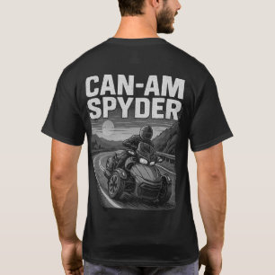 T-shirt US Spyder Ryders - Penchez-vous dessus - nb