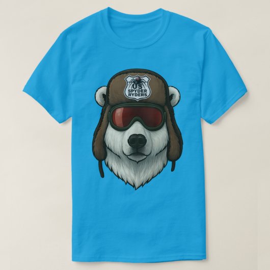 T-shirt US Spyder Ryders - Polar Bear4 (Design devant)