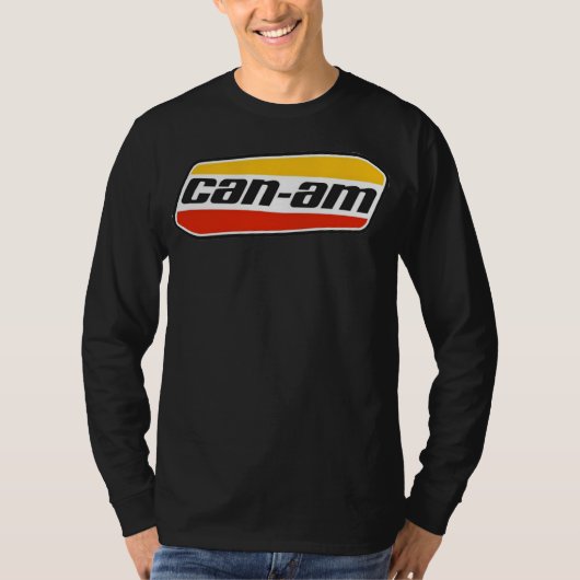 T-shirt US Spyder Ryders - Retro Can-Am Logo 2 (Devant)