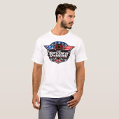 T-shirt US Spyder Ryders - RWB (Devant entier)
