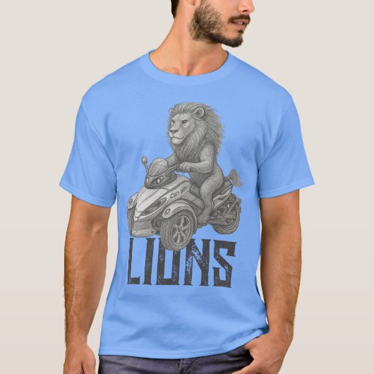 T-shirt US Spyder Ryders - Spyder Lions (Devant)