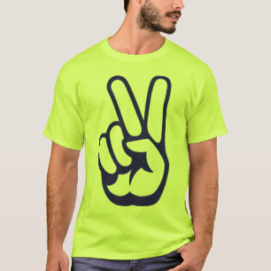 T-shirt US Spyder Ryders - SYMBOLE DE PAIX À LA MAIN Trans