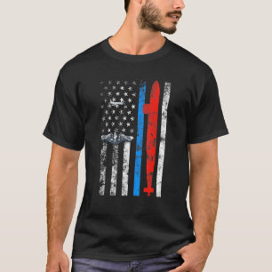 T-shirt US Submarine Silent Service Vétéran américain Drap