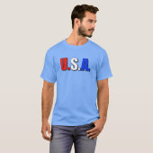 T-SHIRT USA (Devant entier)