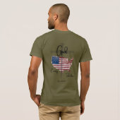 T-SHIRT USA (Dos entier)