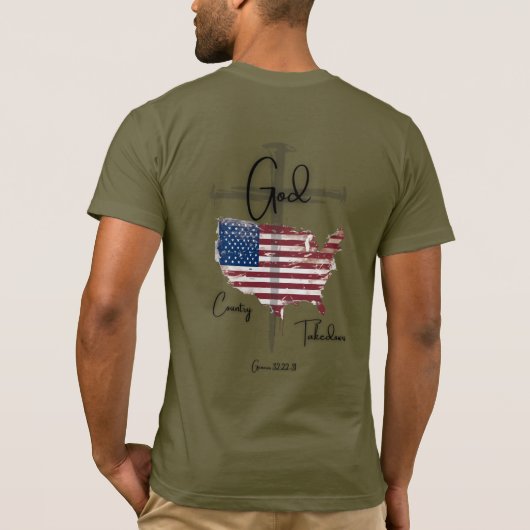 T-SHIRT USA  (Dos)