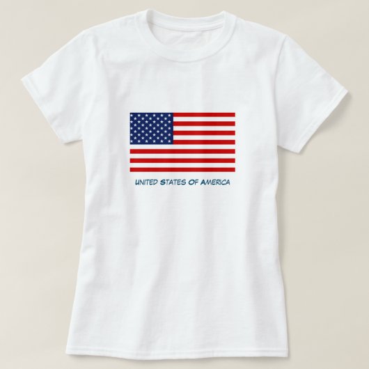 T-Shirt USA (Design voorkant)