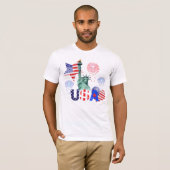 T-SHIRT USA (Devant entier)